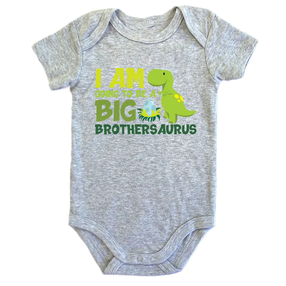  Baby Boy Outfit Newborn Dinosaur Clothes Baby Brother