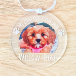 Christmas Ornament - Pet Photo