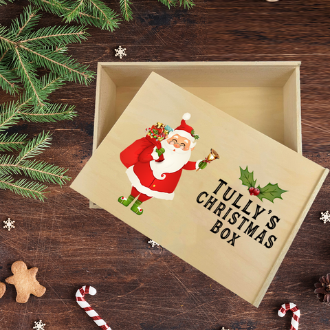 Christmas Box - Santa Design