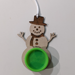 Mini Playdoh Tub Holder Ornament