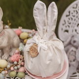 Easter - Velvet Bunny Bag with Printed Name