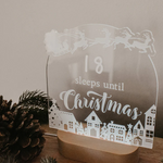 Christmas Countdown Night Light