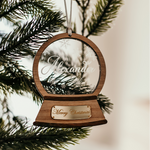 Snow Globe Ornament - Name Detail