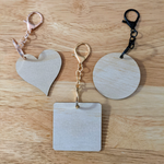 Photo Keyring - Father's Day Design